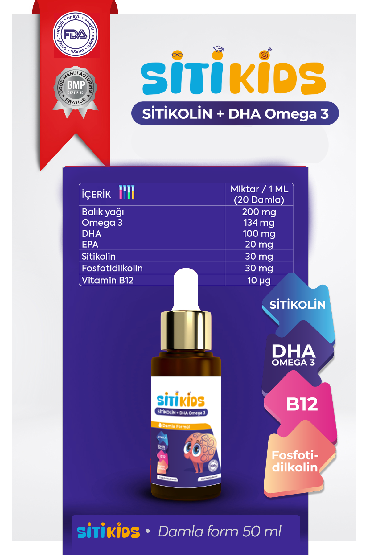 Sitikids 50ml Damla