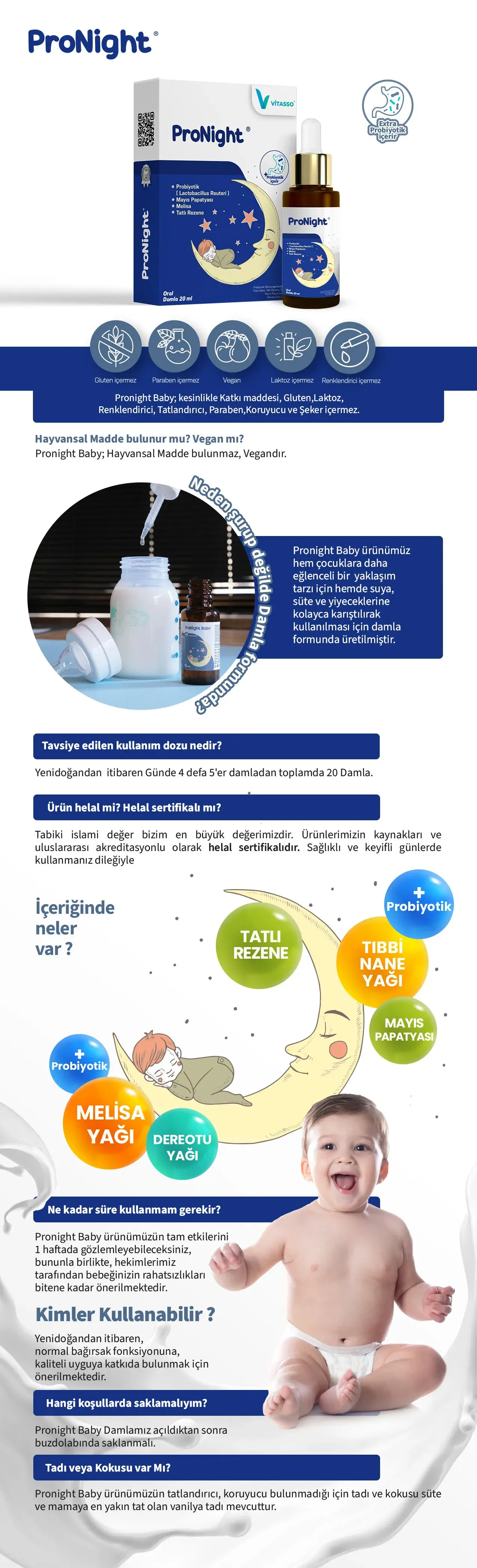 PRONİGHT BABY 20 ML DAMLA