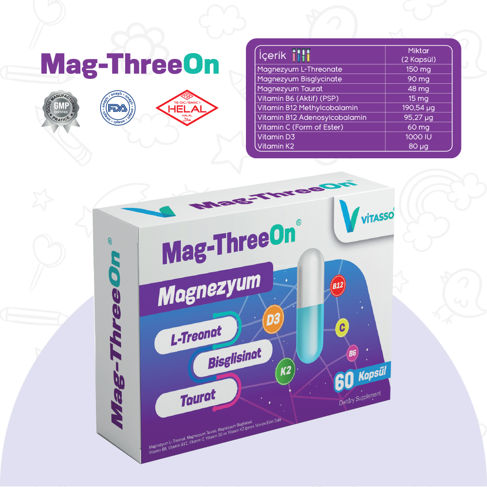 MAG-THREEON 60 KAPSÜL