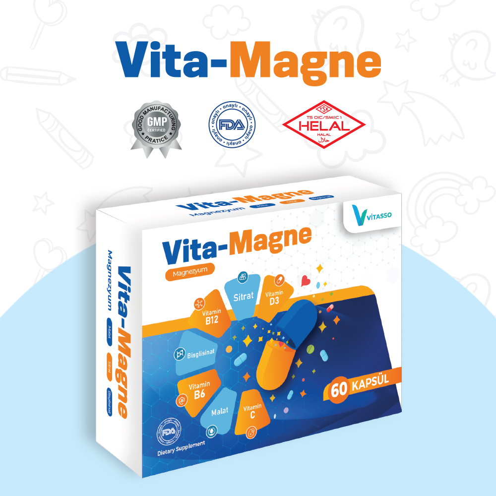 Vita-Magne 60 Kapsül